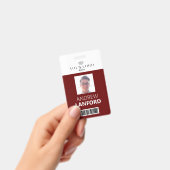 従業員名バッジ|カスタムのロゴと色 バッジ (手持ち)