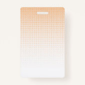 従業員名バッジ|カスタムのロゴと色 バッジ (裏面)