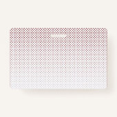 従業員名バッジ|カスタムのロゴと色 バッジ (裏面)