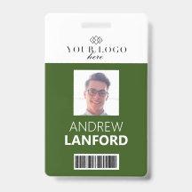 従業員名バッジ|カスタムのロゴと色