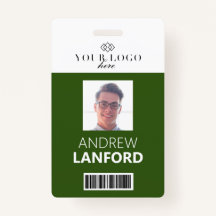 従業員名バッジ|カスタムのロゴと色