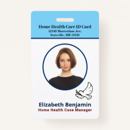 従業員名写真ロゴバーコードカスタムIDバッジ バッジ