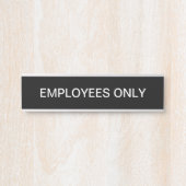 従業員専用シンプルドアサイン サインプレート (正面)