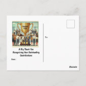 従業員感謝デーありがとう ポストカード (裏面)