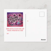 従業員感謝デーありがとう ポストカード (裏面)