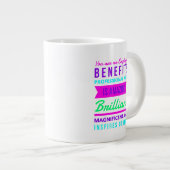 従業員福利厚生プロフェッショナルMug ジャンボコーヒーマグカップ (正面右)