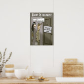 従業員薬物検査 ポスター (キッチン)