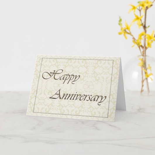 従業員記念日の新しいクラシック名刺 カード (黄色い花)