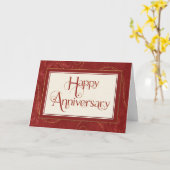 従業員記念日 – 文字スワーズDamask Sparkle カード (黄色い花)