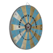 従業員認定婚約賞のダーツボード ダーツボード (正面左)