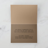 従業員誕生日（会社ロゴ付き） カード (内部)