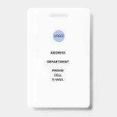 従業員識別バッジ バッジ (Back)