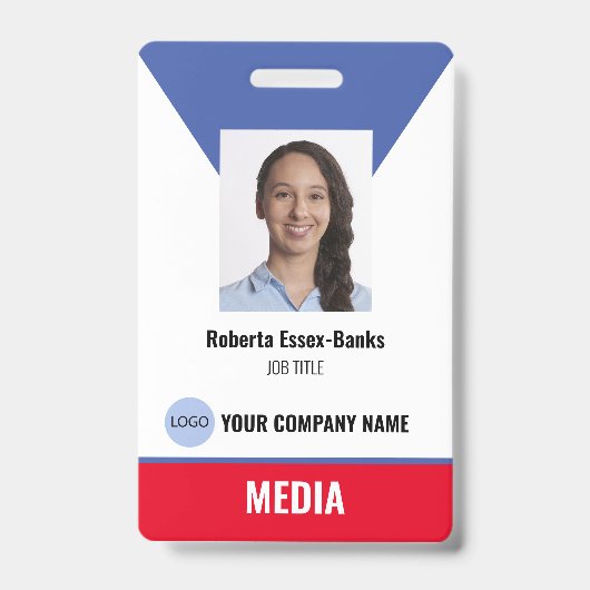 従業員識別バッジ バッジ (Front)