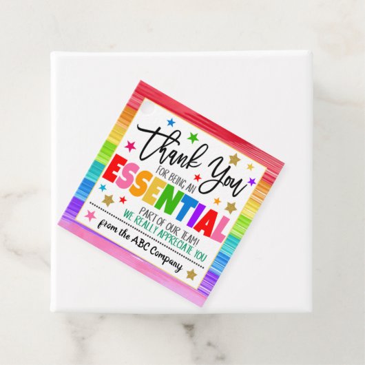 従業員賞状ギフトラベル フェイバータグ (インサイチュ)