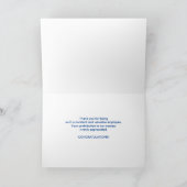 従業員35周年優秀会 カード (内部)