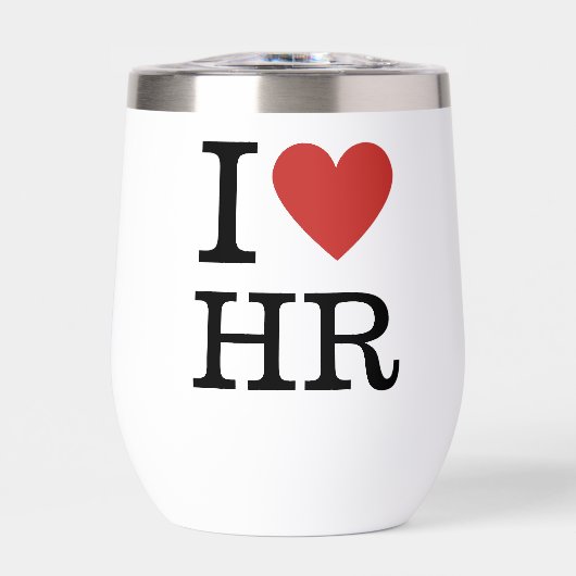 従業員❤️のHRが大好きカスタムThermal Tumbler (正面)