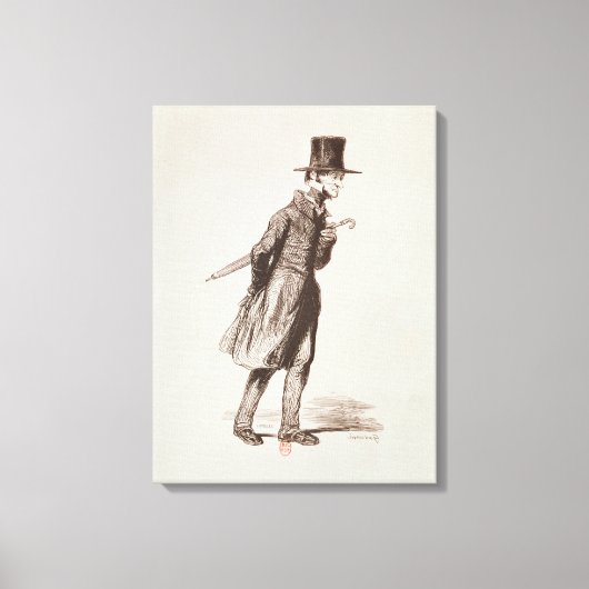 従業員 キャンバスプリント (正面)