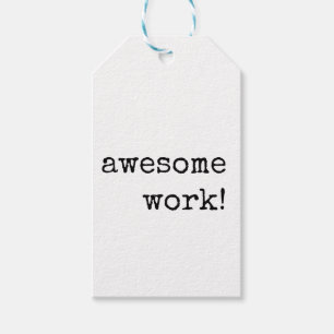 従業員、チーム、スタッフの感謝ギフトラベル ギフトタグ