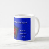 従業員 結婚記念日おめでとう コーヒーマグカップ (正面右)