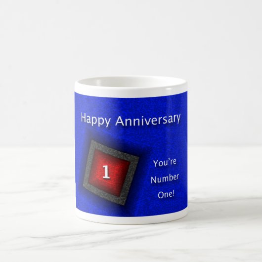 従業員 結婚記念日おめでとう コーヒーマグカップ (中央)