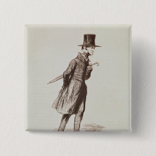 従業員 缶バッジ (正面)