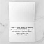 従業員BIG 40thアニバーサリーゴールデンエレガント カード (内部)