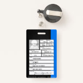 従業員IDバッジ バッジ (裏面リトラクタブル付き)