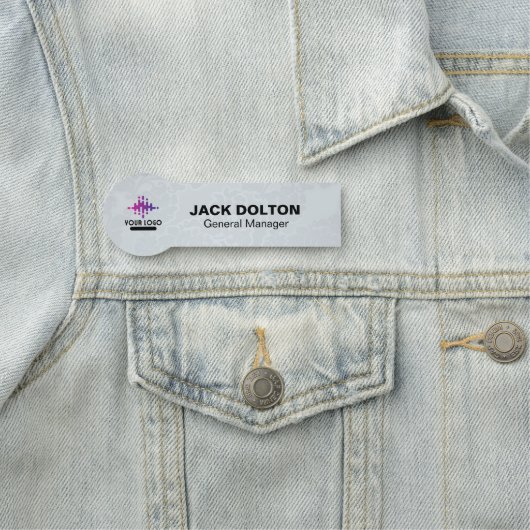 従業員IDロゴ名タグ 名札 (インサイチュ)