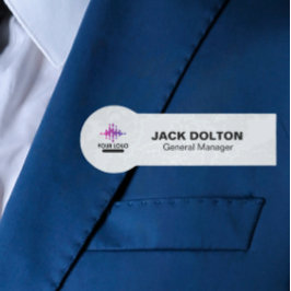 従業員IDロゴ名タグ 名札