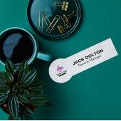 従業員IDロゴ名タグ 名札