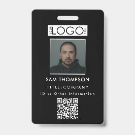 従業員ID写真会社セキュリティバッジQRコード バッジ