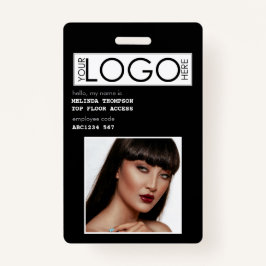 従業員ID写真会社ID バッジ