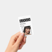 従業員ID写真会社ID バッジ (手持ち)