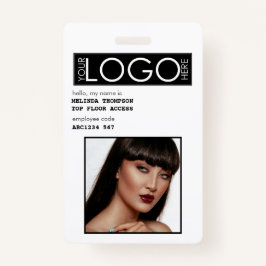 従業員ID写真会社ID バッジ