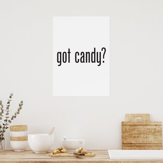 得お菓子 ポスター (キッチン)