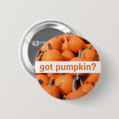 得かぼちゃ？ボタン 缶バッジ (正面&裏面)