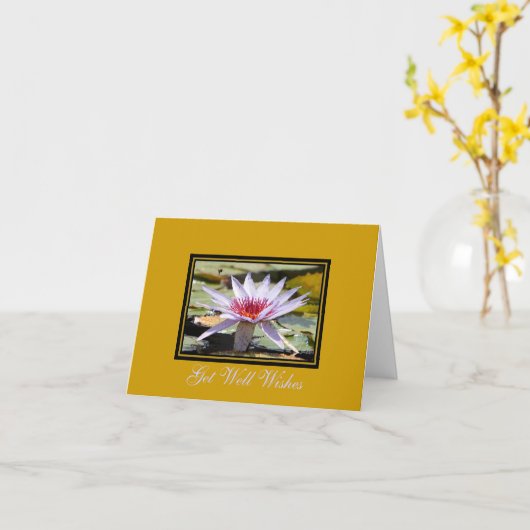 "得て下さい健康な願い"を カード (黄色い花)