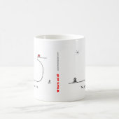 "得ましたこれを"。 HeartsAndAll著 コーヒーマグカップ (中央)