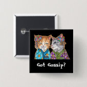 得られたうわさ話か。 缶バッジ (正面&裏面)