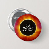 得られたアメリカの日食によっては威厳があるな21 2017.jがうろつきました 缶バッジ (正面&裏面)
