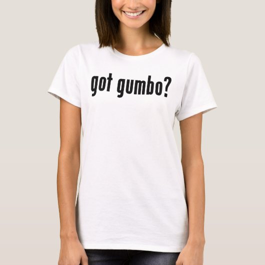 得られたオクラか。 Tシャツ (正面)