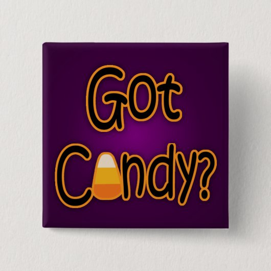 得られたキャンデーか。 缶バッジ (正面)