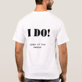 得られたキリストか。 Tシャツ (裏面)