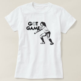 得られたゲームのバレーボールのTシャツ Tシャツ