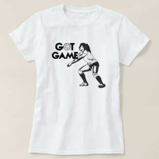得られたゲームのバレーボールのTシャツ Tシャツ