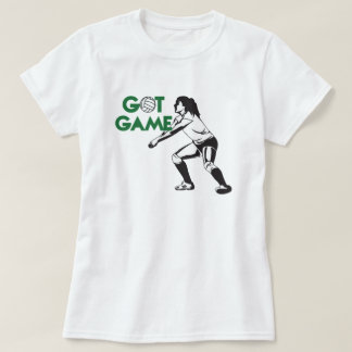 得られたゲームのバレーボールのTシャツ Tシャツ