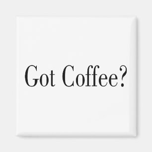 得られたコーヒーか。 マグネット