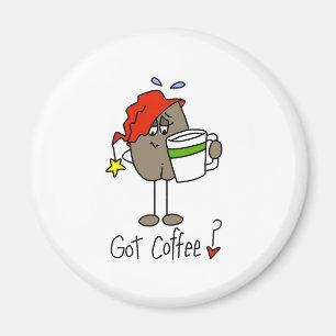 得られたコーヒーか。 マグネット
