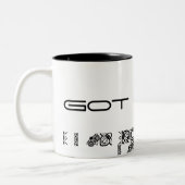 得られたシェか。 ツートーンマグカップ (左)