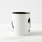 得られたシュナウツァー ツートーンマグカップ (中央)
